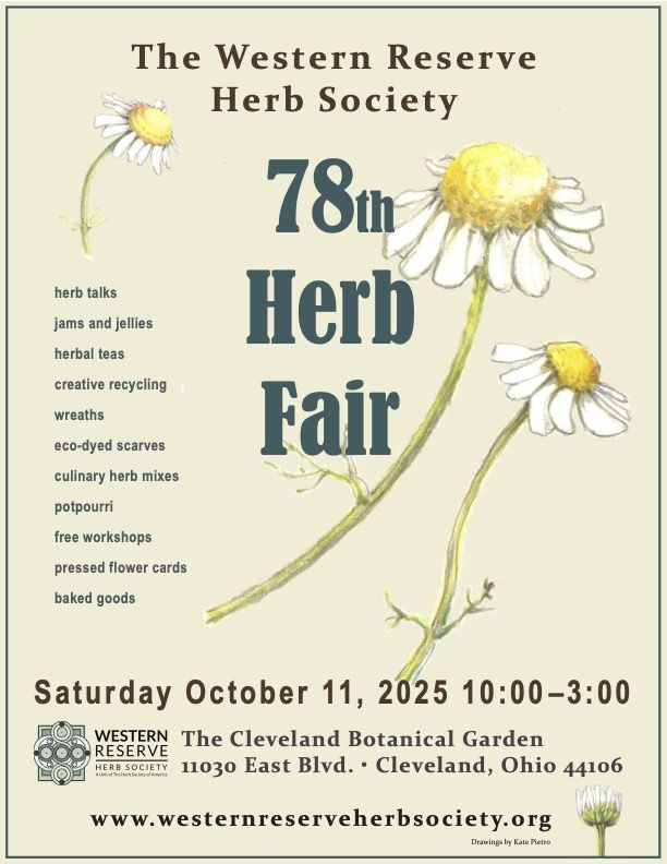 2025 Herb Fair Poster